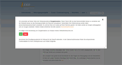 Desktop Screenshot of eko-netz.de